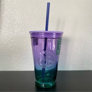 Starbucks Recycled Glass Ombré Tumbler